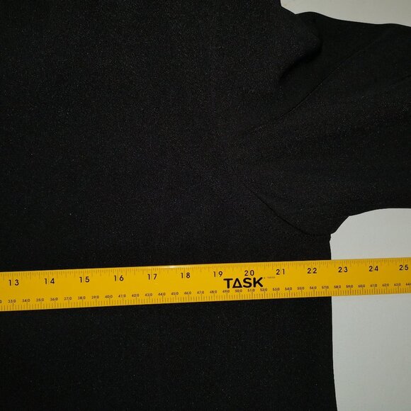 Fen-nelli Signature Ladies Size 12 Black Trench Coat with Removable Hood - Picture 7 of 7